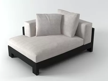 FURNITURE 3D MODELS – Alison Black sofa 140 FURNITURE 3D MODELS – Alison Black sofa 140