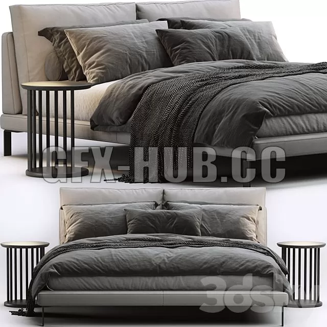 FURNITURE 3D MODELS – Alivar Lady B Bed 1 FURNITURE 3D MODELS – Alivar Lady B Bed 1