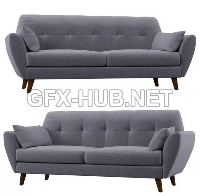 FURNITURE 3D MODELS – Alsacia sofa FURNITURE 3D MODELS – Alsacia sofa