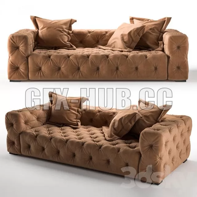 FURNITURE 3D MODELS – Andrea sofa and armchair FURNITURE 3D MODELS – Andrea sofa and armchair