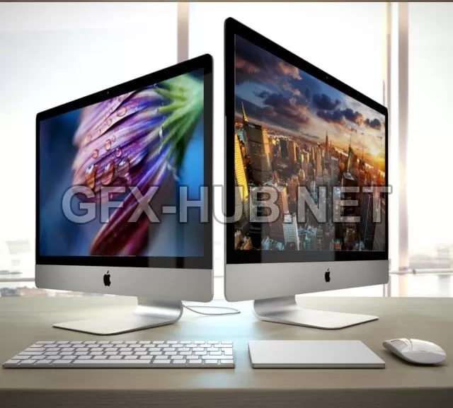 FURNITURE 3D MODELS – Apple iMac 2015 4k 5k RETINA with Accessories FURNITURE 3D MODELS – Apple iMac 2015 4k 5k RETINA with Accessories