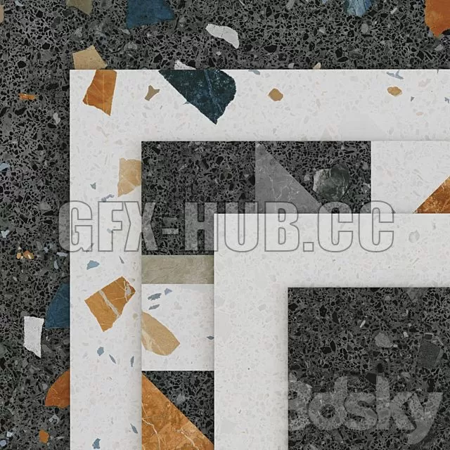 FURNITURE 3D MODELS – Arcana STRACCIATELLA Terrazzo FURNITURE 3D MODELS – Arcana STRACCIATELLA Terrazzo