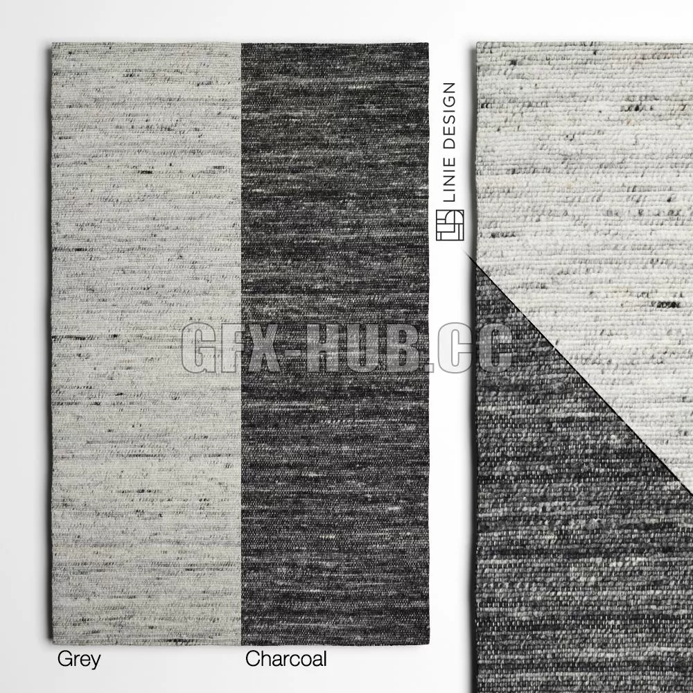 FURNITURE 3D MODELS – Ardesia Rugs By Linie Design FURNITURE 3D MODELS – Ardesia Rugs By Linie Design