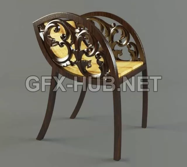 FURNITURE 3D MODELS – Arjuna Chair FURNITURE 3D MODELS – Arjuna Chair