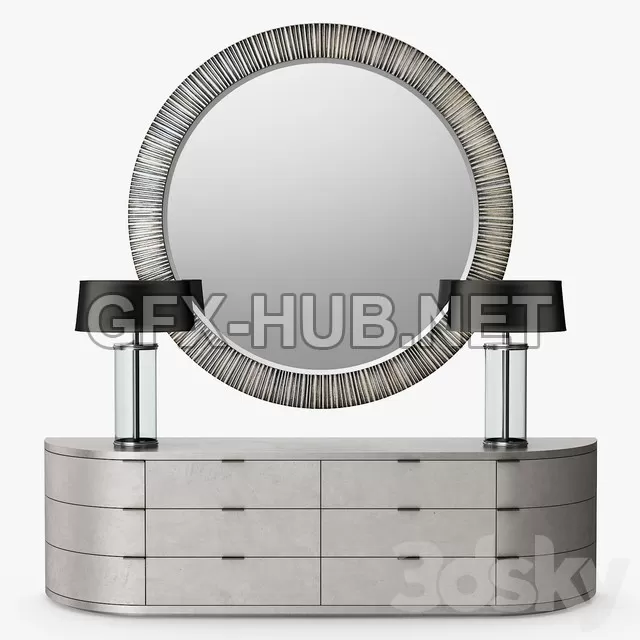 FURNITURE 3D MODELS – Armani Casa Castilla FURNITURE 3D MODELS – Armani Casa Castilla