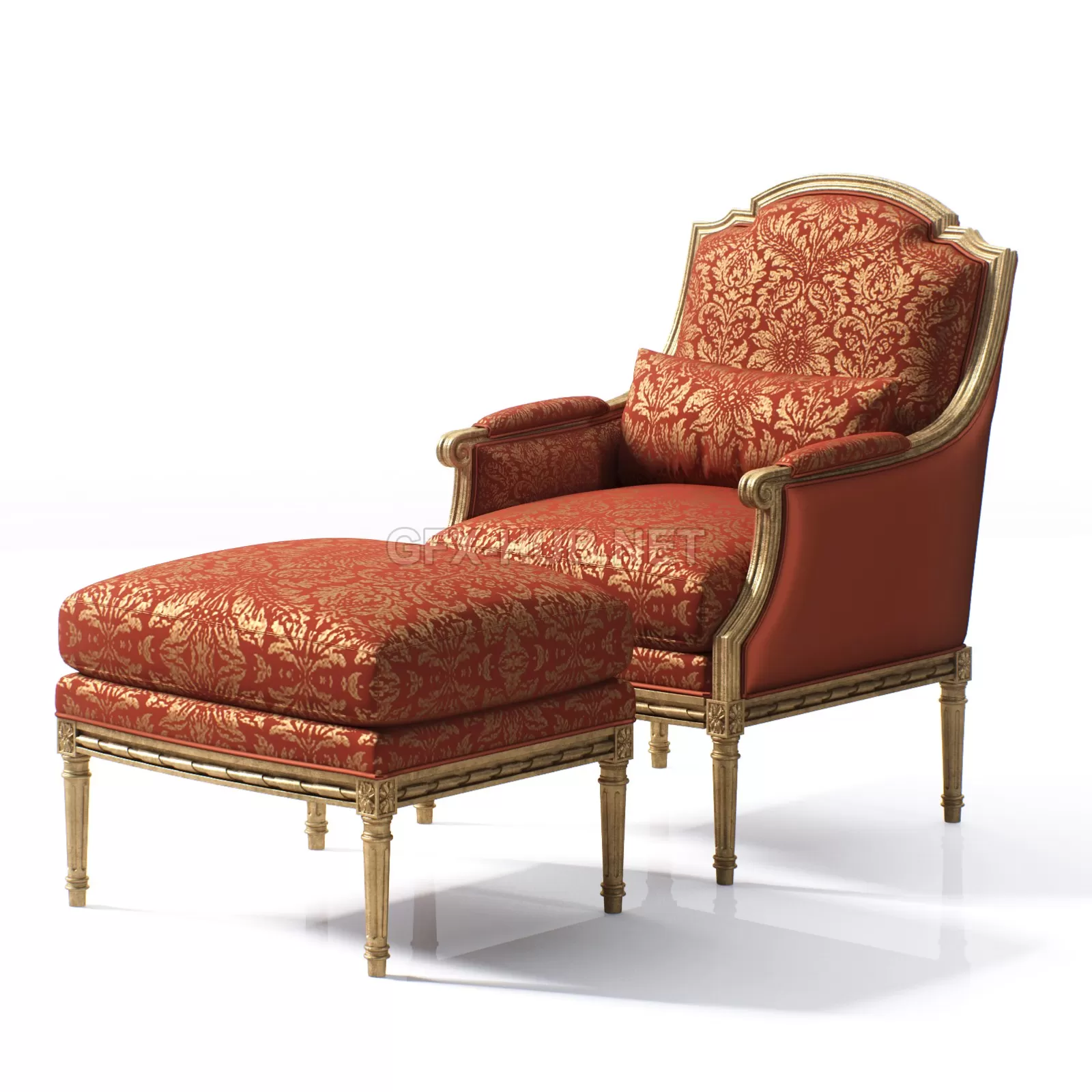 FURNITURE 3D MODELS – Armchair ANGELO CAPPELLINI 1573 FURNITURE 3D MODELS – Armchair ANGELO CAPPELLINI 1573