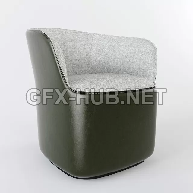 FURNITURE 3D MODELS – Armchair Pearl FURNITURE 3D MODELS – Armchair Pearl