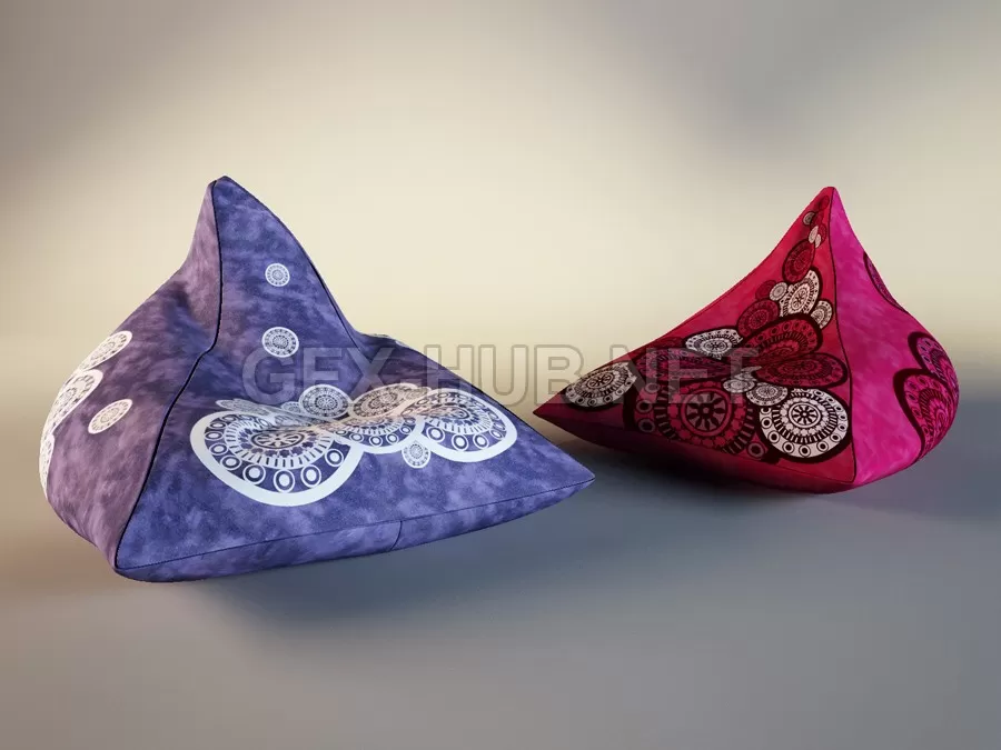 FURNITURE 3D MODELS – Armchair pyramid bag by Smartballs FURNITURE 3D MODELS – Armchair pyramid bag by Smartballs