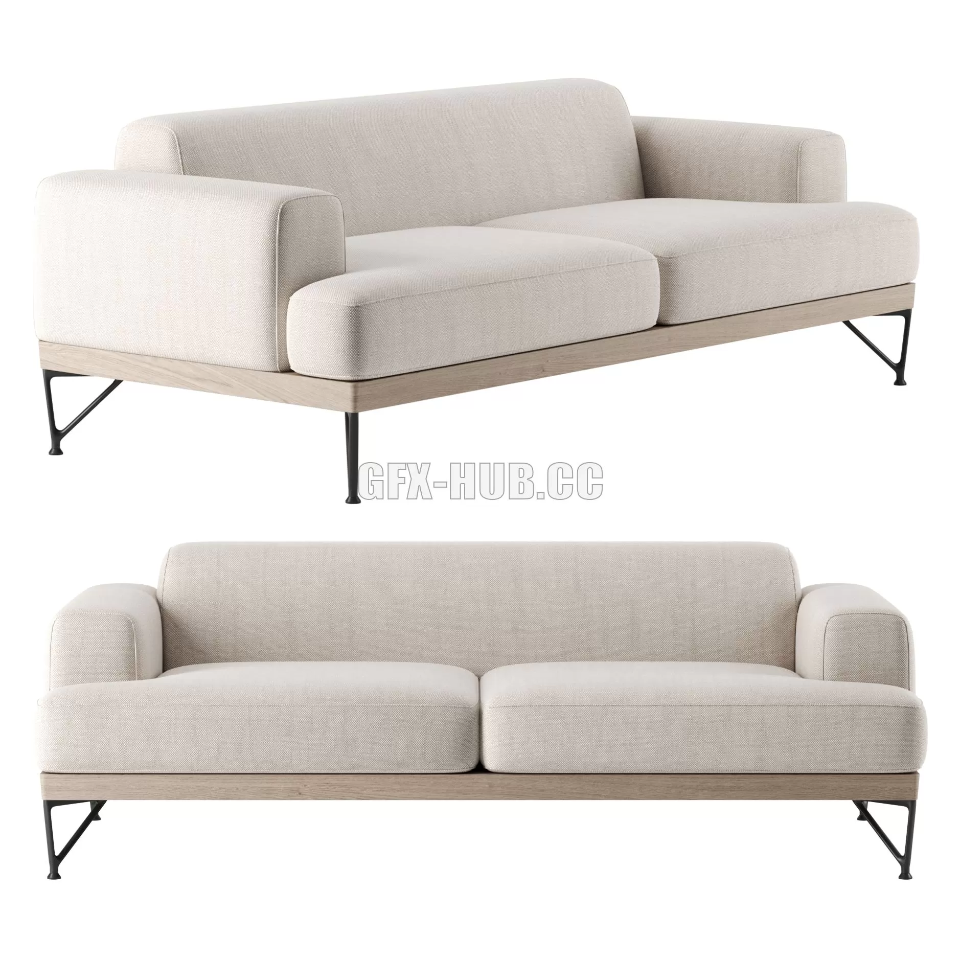 FURNITURE 3D MODELS – ARMSTRONG SOFA by De La Espada FURNITURE 3D MODELS – ARMSTRONG SOFA by De La Espada