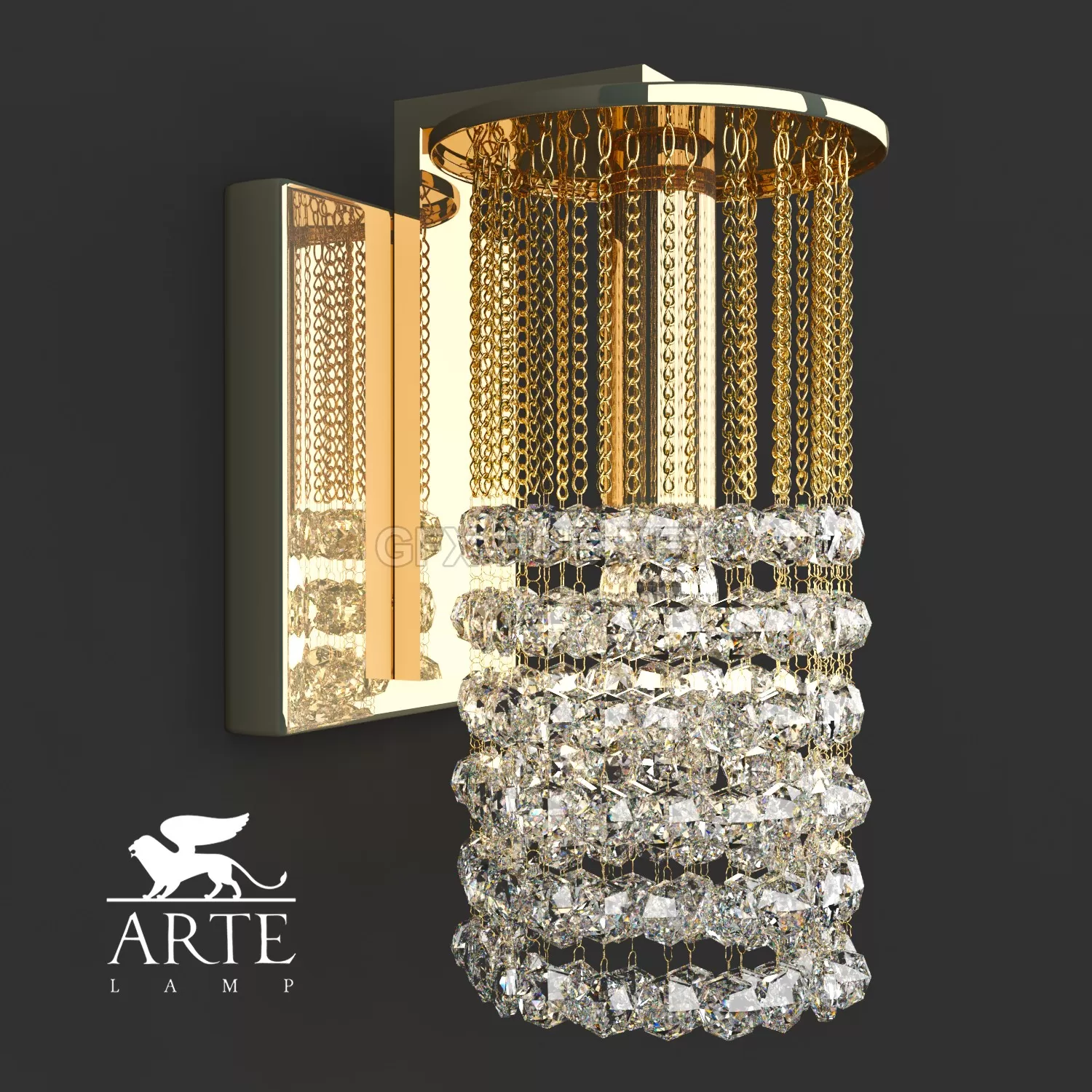 FURNITURE 3D MODELS – Arte Lamp A3028AP-1GO Е14 FURNITURE 3D MODELS – Arte Lamp A3028AP-1GO Е14