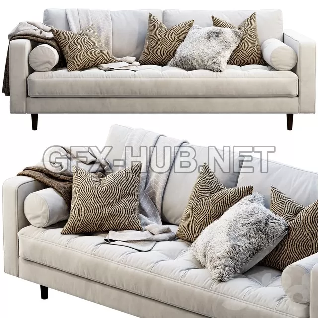 FURNITURE 3D MODELS – Article Sven Sofa FURNITURE 3D MODELS – Article Sven Sofa