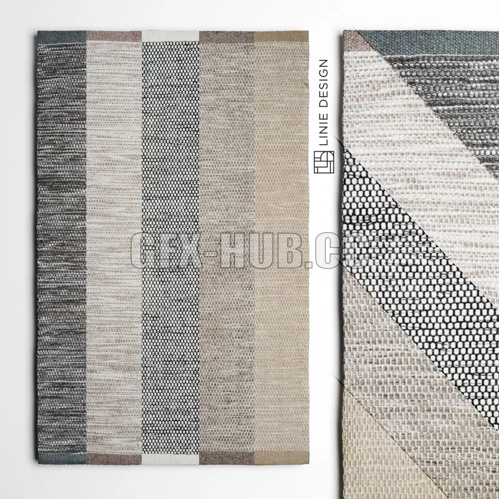 FURNITURE 3D MODELS – Asko Rugs By Linie Design FURNITURE 3D MODELS – Asko Rugs By Linie Design