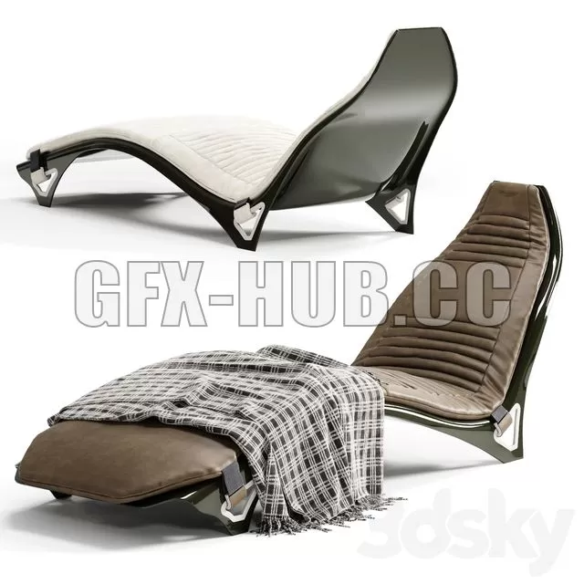 FURNITURE 3D MODELS – Aston Martin V007 Chaise longue FURNITURE 3D MODELS – Aston Martin V007 Chaise longue