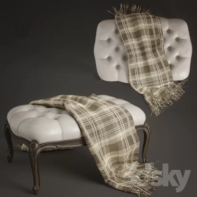 3DSKYMODEL – Ottoman – 3877