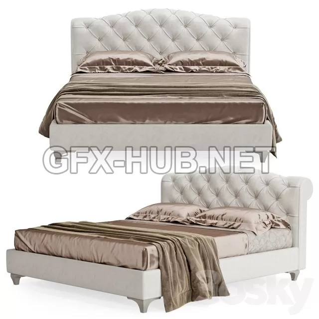 FURNITURE 3D MODELS – Bedding Whishes Bed FURNITURE 3D MODELS – Bedding Whishes Bed