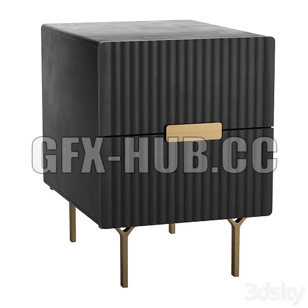 FURNITURE 3D MODELS – Bedside Table Gray FURNITURE 3D MODELS – Bedside Table Gray