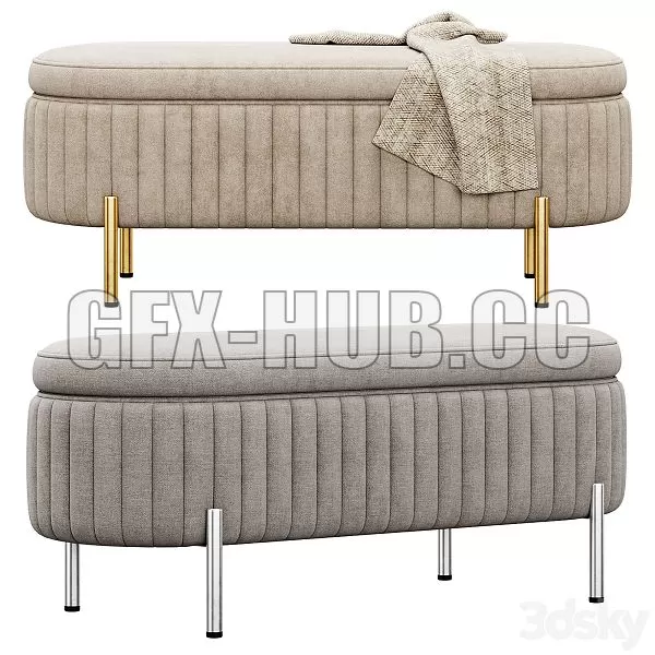 FURNITURE 3D MODELS – Bench by Jennifer Taylor Home FURNITURE 3D MODELS – Bench by Jennifer Taylor Home