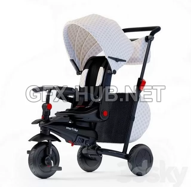 FURNITURE 3D MODELS – Bicycle Smart Trike FURNITURE 3D MODELS – Bicycle Smart Trike