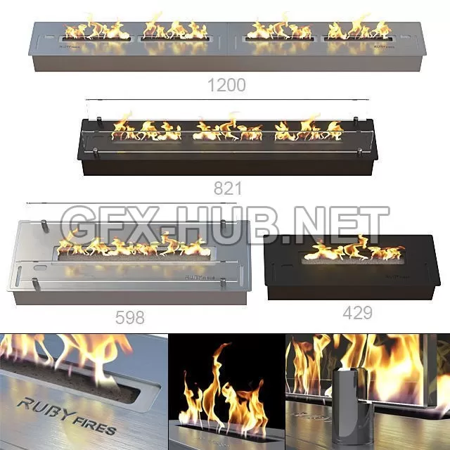 FURNITURE 3D MODELS – Bio Fireplaces Ruby Fires FURNITURE 3D MODELS – Bio Fireplaces Ruby Fires