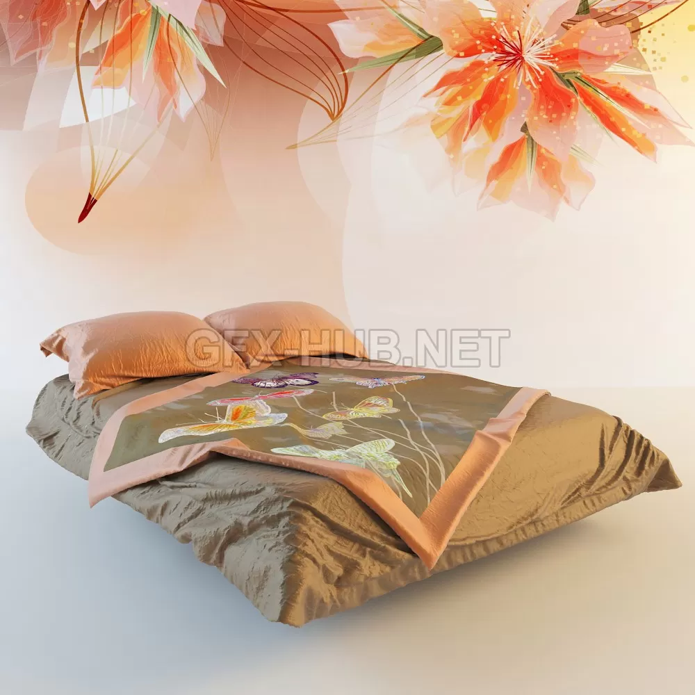 FURNITURE 3D MODELS – Blankets & pillows FURNITURE 3D MODELS – Blankets & pillows