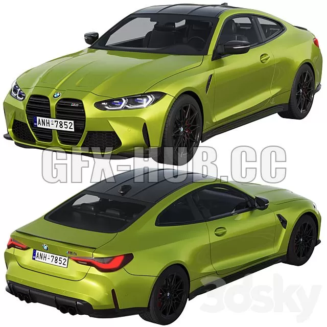FURNITURE 3D MODELS – BMW M4 Competition 2021 FURNITURE 3D MODELS – BMW M4 Competition 2021