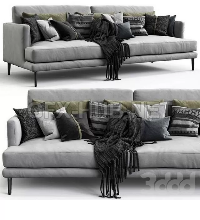 FURNITURE 3D MODELS – Bonaldo sofa paraiso FURNITURE 3D MODELS – Bonaldo sofa paraiso