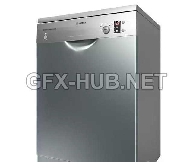 FURNITURE 3D MODELS – Bosch dishwasher FURNITURE 3D MODELS – Bosch dishwasher