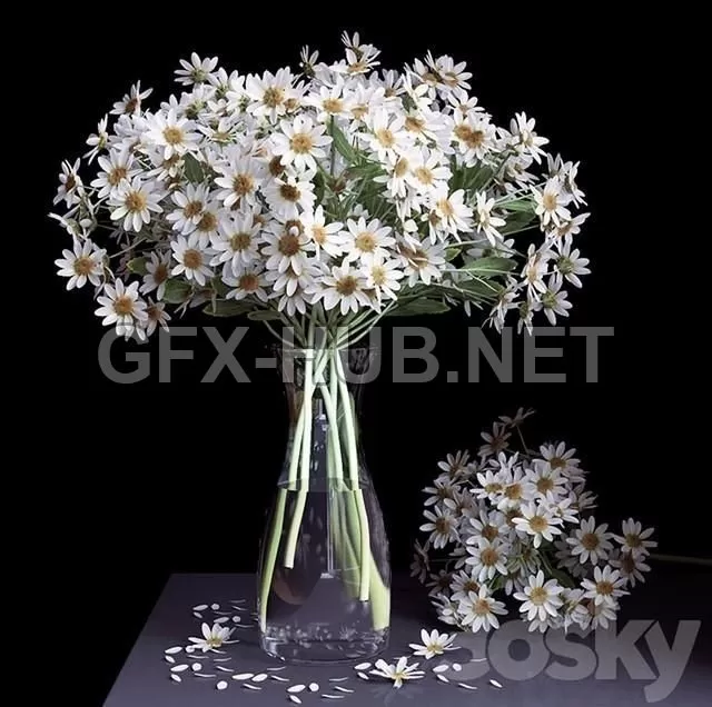 FURNITURE 3D MODELS – Bouquet of flowers in a vase 18 FURNITURE 3D MODELS – Bouquet of flowers in a vase 18