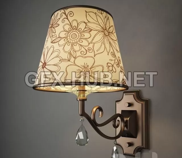 FURNITURE 3D MODELS – Bra Odeon Light LIKA 2275 1W
