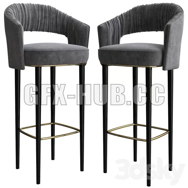FURNITURE 3D MODELS – Brabbu bar chair