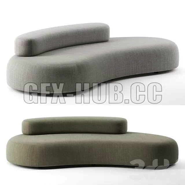 FURNITURE 3D MODELS – Bubble Rock Sofa by Living Divani