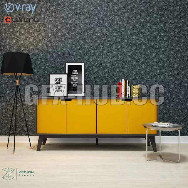 FURNITURE 3D MODELS – BUFFET VERTEX