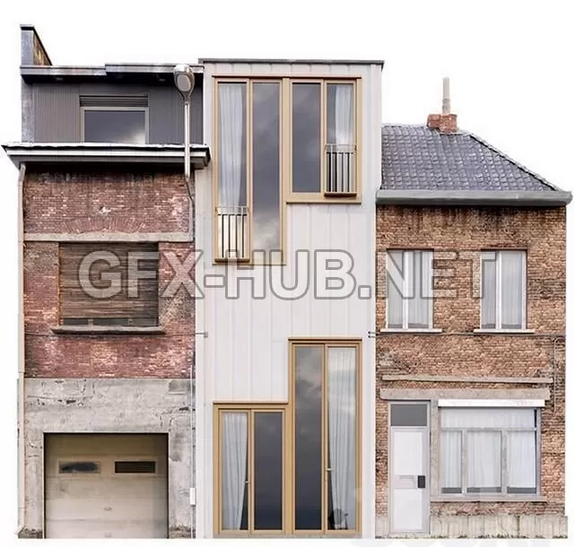 FURNITURE 3D MODELS – Building’s facade