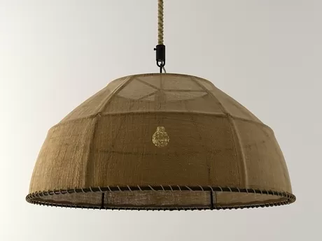 FURNITURE 3D MODELS – Burlap Dome pendant lamp