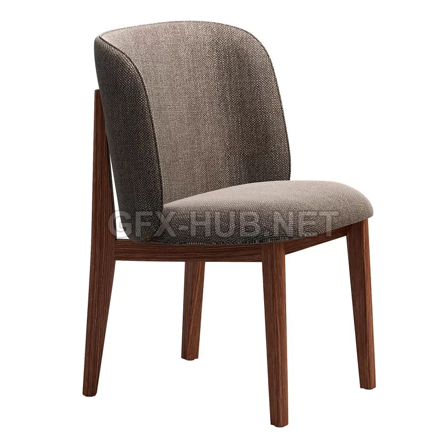 FURNITURE 3D MODELS – Calligaris Abrey Dining Chair