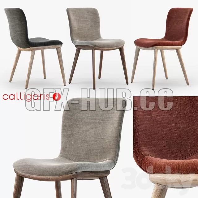 FURNITURE 3D MODELS – Calligaris Annie chair
