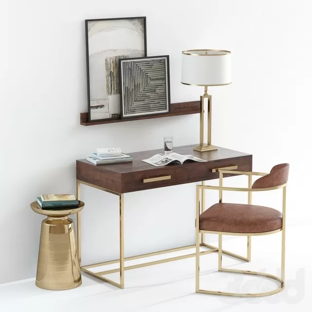 3DSKYMODEL – Dining Table sets – 3928