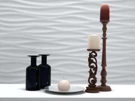 FURNITURE 3D MODELS – Candle set 02 FURNITURE 3D MODELS – Candle set 02