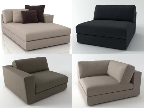 FURNITURE 3D MODELS – Canyon sofa system FURNITURE 3D MODELS – Canyon sofa system