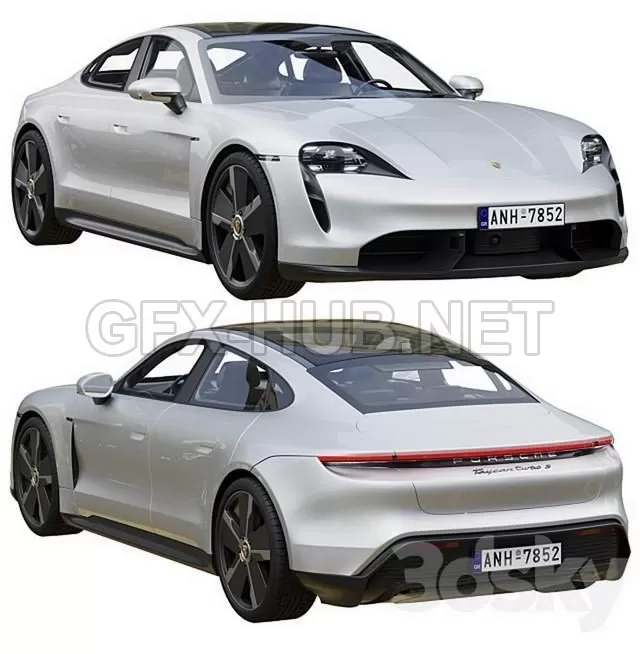 FURNITURE 3D MODELS – Car Porsche Taycan Turbo S FURNITURE 3D MODELS – Car Porsche Taycan Turbo S