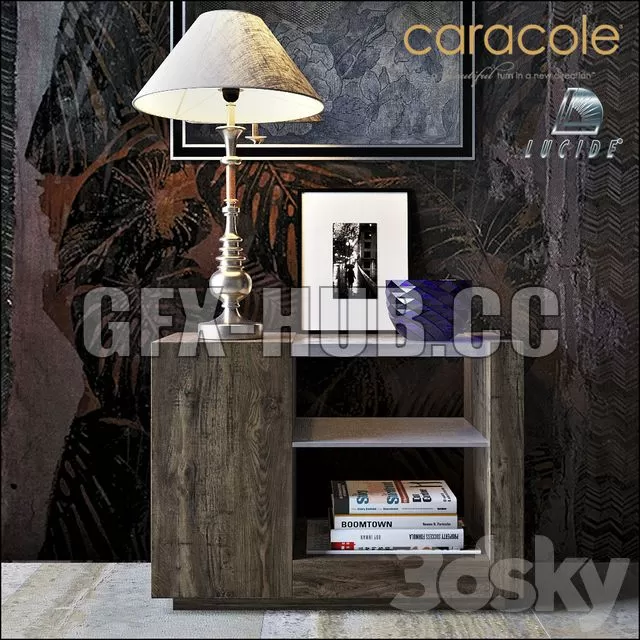 FURNITURE 3D MODELS – CARACOLE End-Lighten Me ATS-ENDTAB-001 FURNITURE 3D MODELS – CARACOLE End-Lighten Me ATS-ENDTAB-001