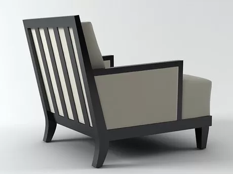 FURNITURE 3D MODELS – Carmel Armchair FURNITURE 3D MODELS – Carmel Armchair