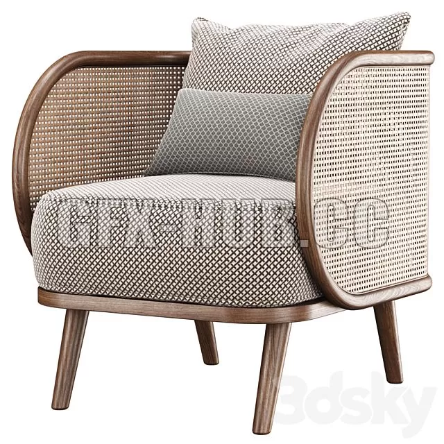 FURNITURE 3D MODELS – Carry Rattan Dining Chair IK12 FURNITURE 3D MODELS – Carry Rattan Dining Chair IK12