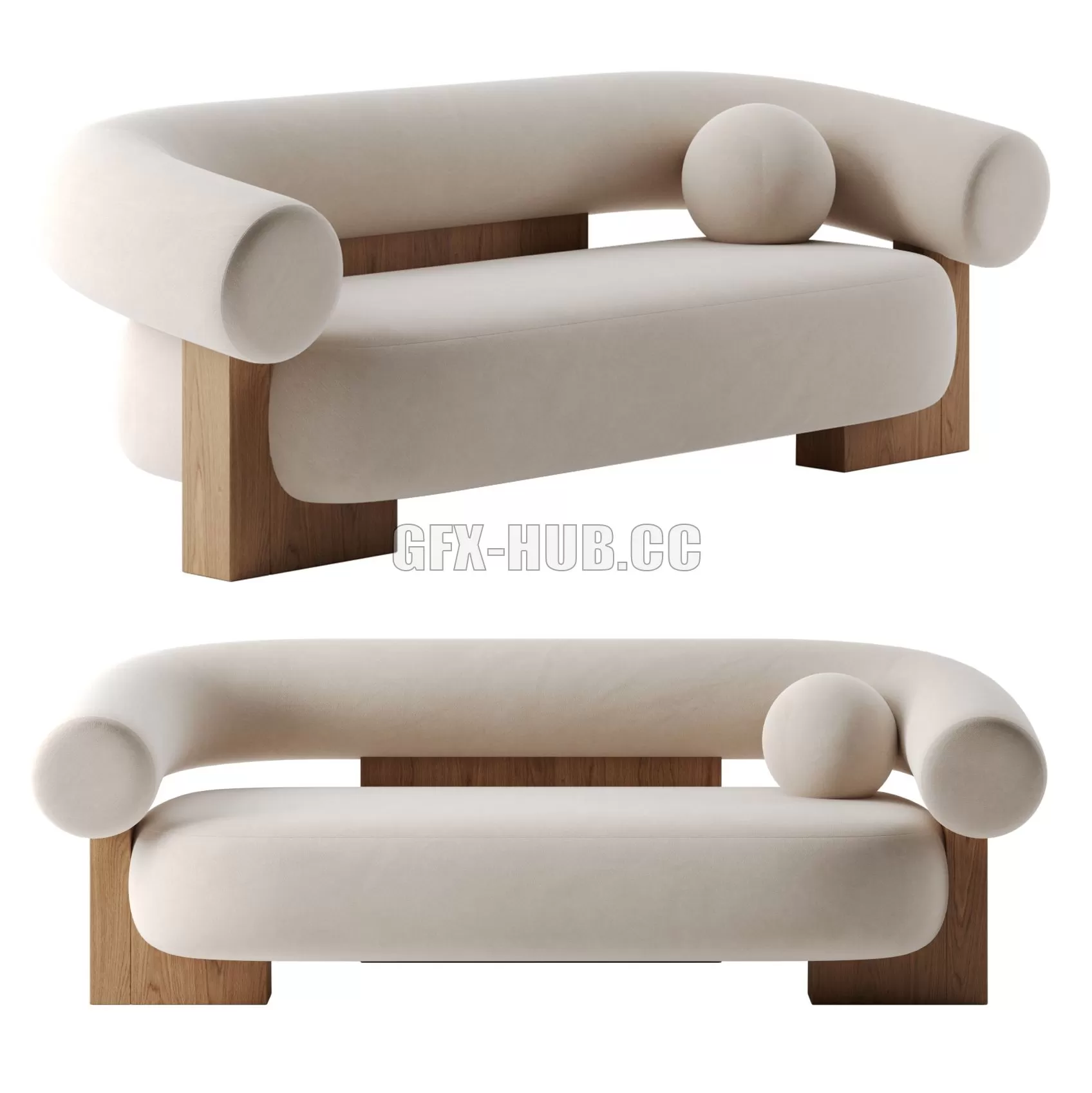 FURNITURE 3D MODELS – Cassete Sofa by Collector FURNITURE 3D MODELS – Cassete Sofa by Collector