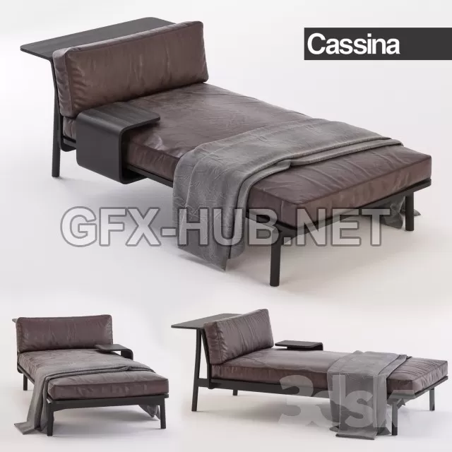 FURNITURE 3D MODELS – Cassina 288 10 Sled FURNITURE 3D MODELS – Cassina 288 10 Sled
