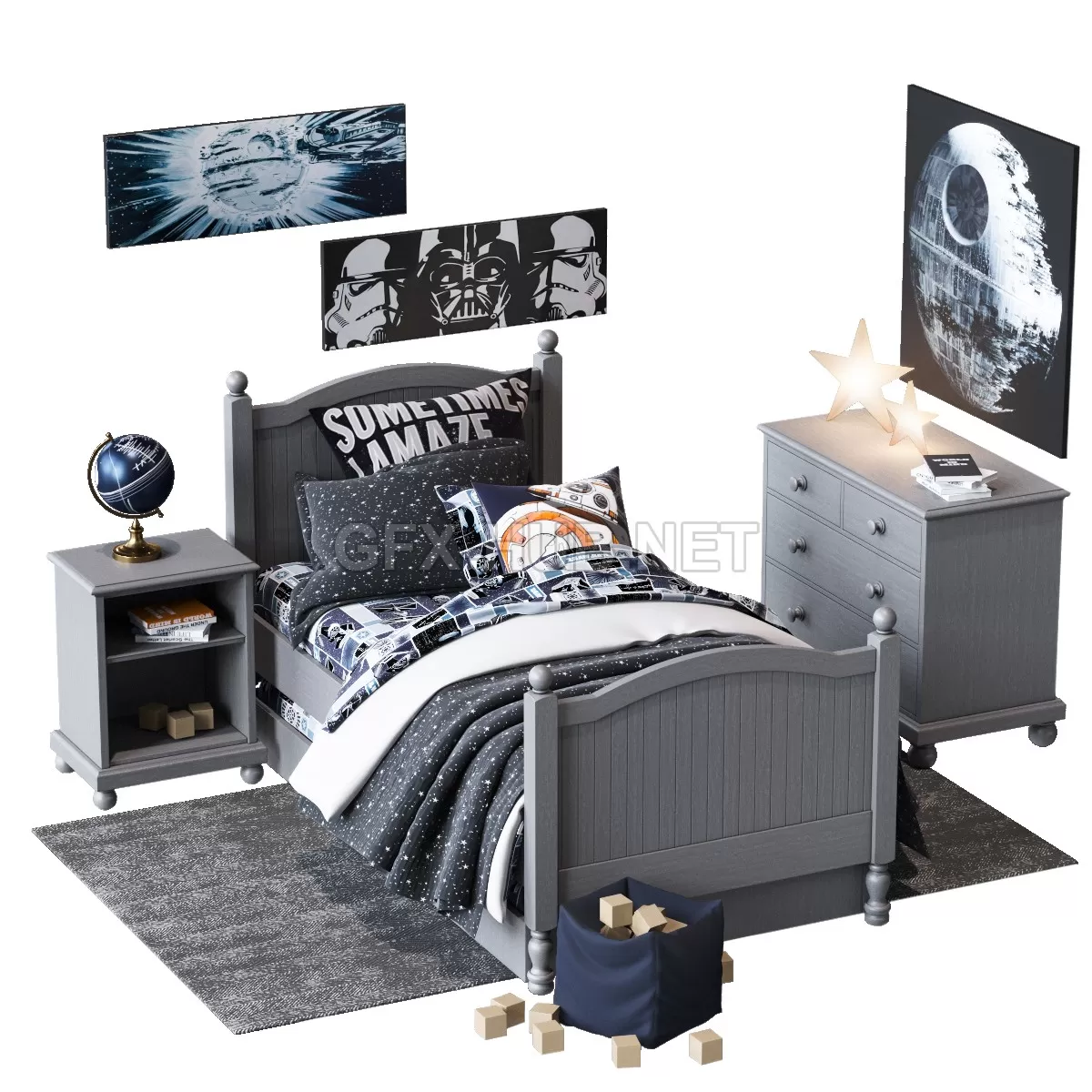 FURNITURE 3D MODELS – Catalina Star Wars Set