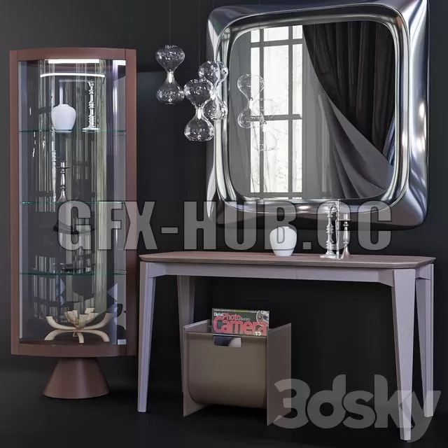 FURNITURE 3D MODELS – Cattelan Italia set