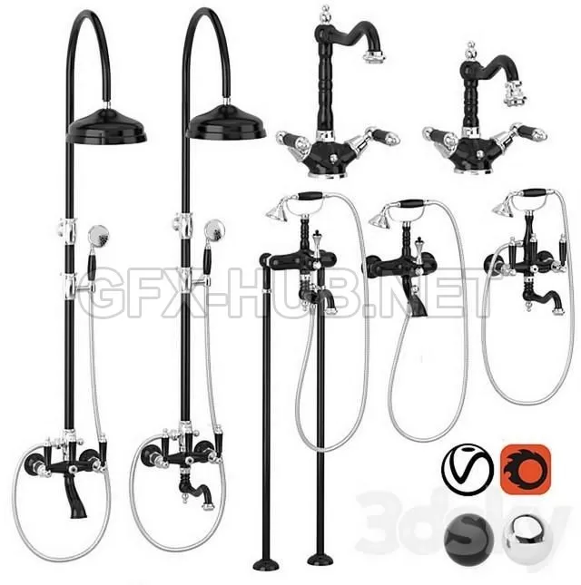 FURNITURE 3D MODELS – Cezares First, Margot Classic set