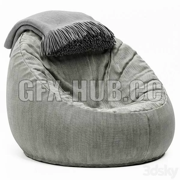 FURNITURE 3D MODELS – Chair Bag 7