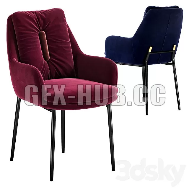 FURNITURE 3D MODELS – Chair Samantha